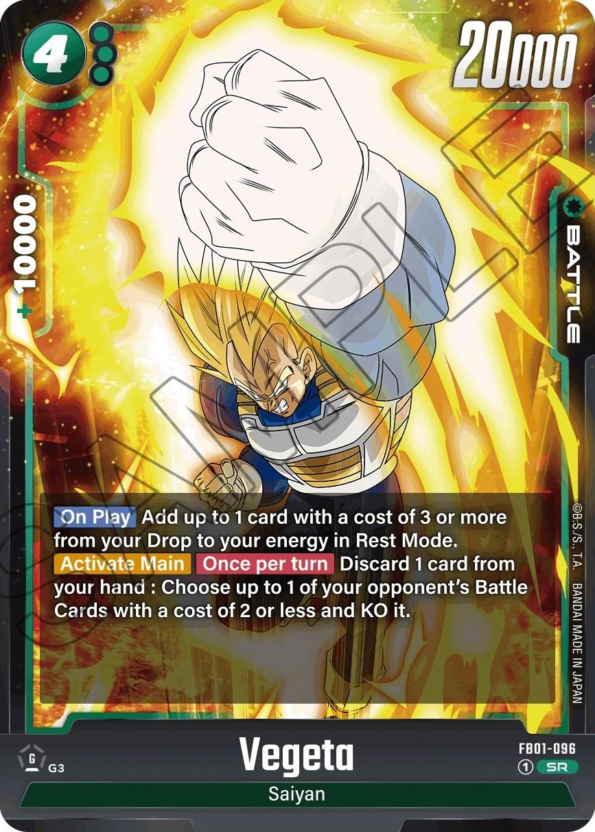Vegeta [Holo] FB01-096 Prices | Dragon Ball Fusion World Awakened