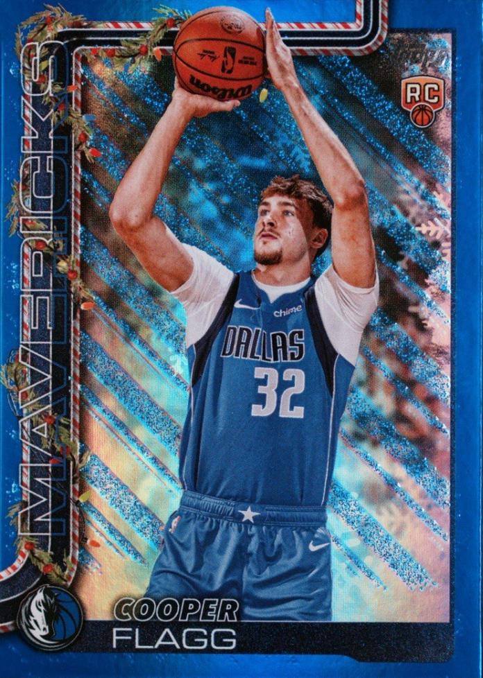 Cooper Flagg [Blue Metallic Glitter] #H161 Prices | 2025 Topps