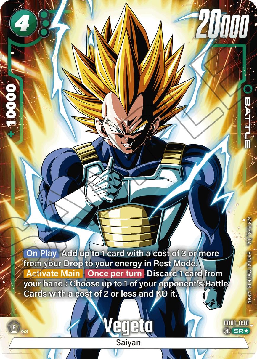 Vegeta [Alternate Art] FB01-096 Prices | Dragon Ball Fusion World