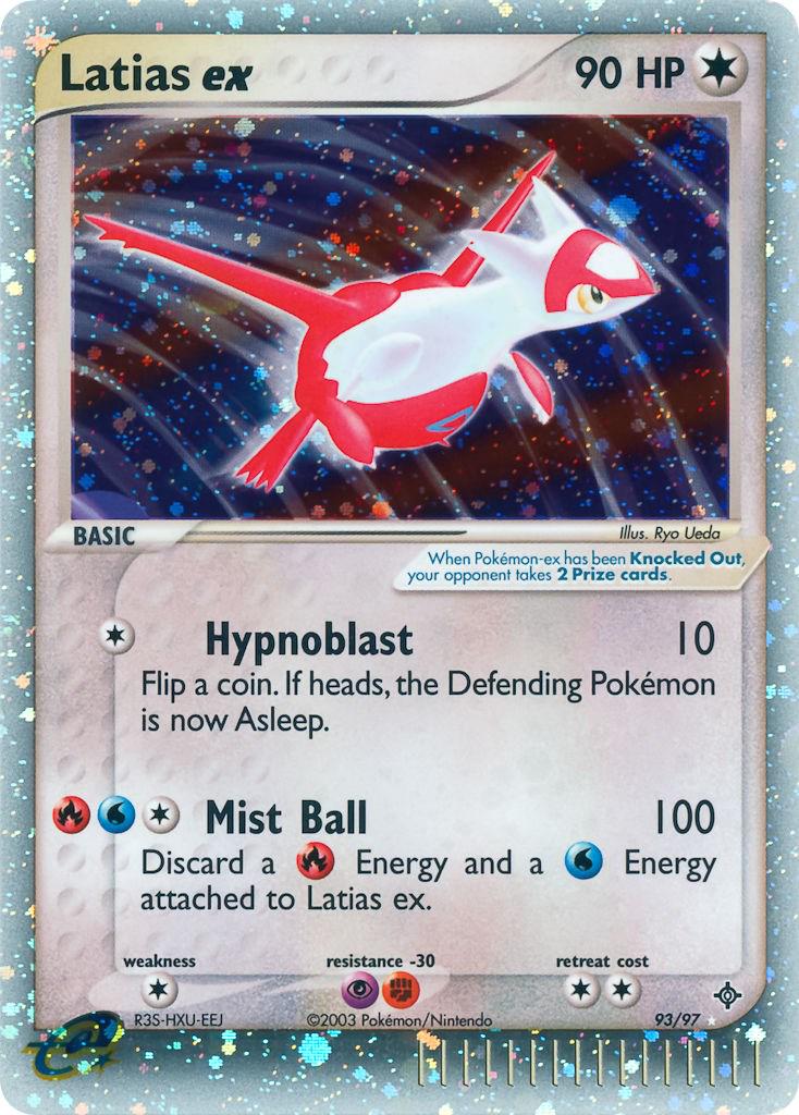 Latias EX #93 Prices | Pokemon Dragon | Pokemon Cards