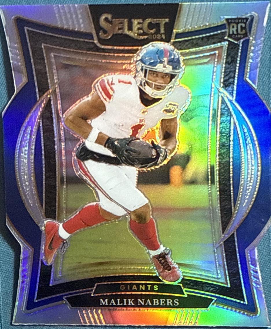 Malik Nabers [Silver Prizm Die-Cut] #29 Prices | 2024 Panini