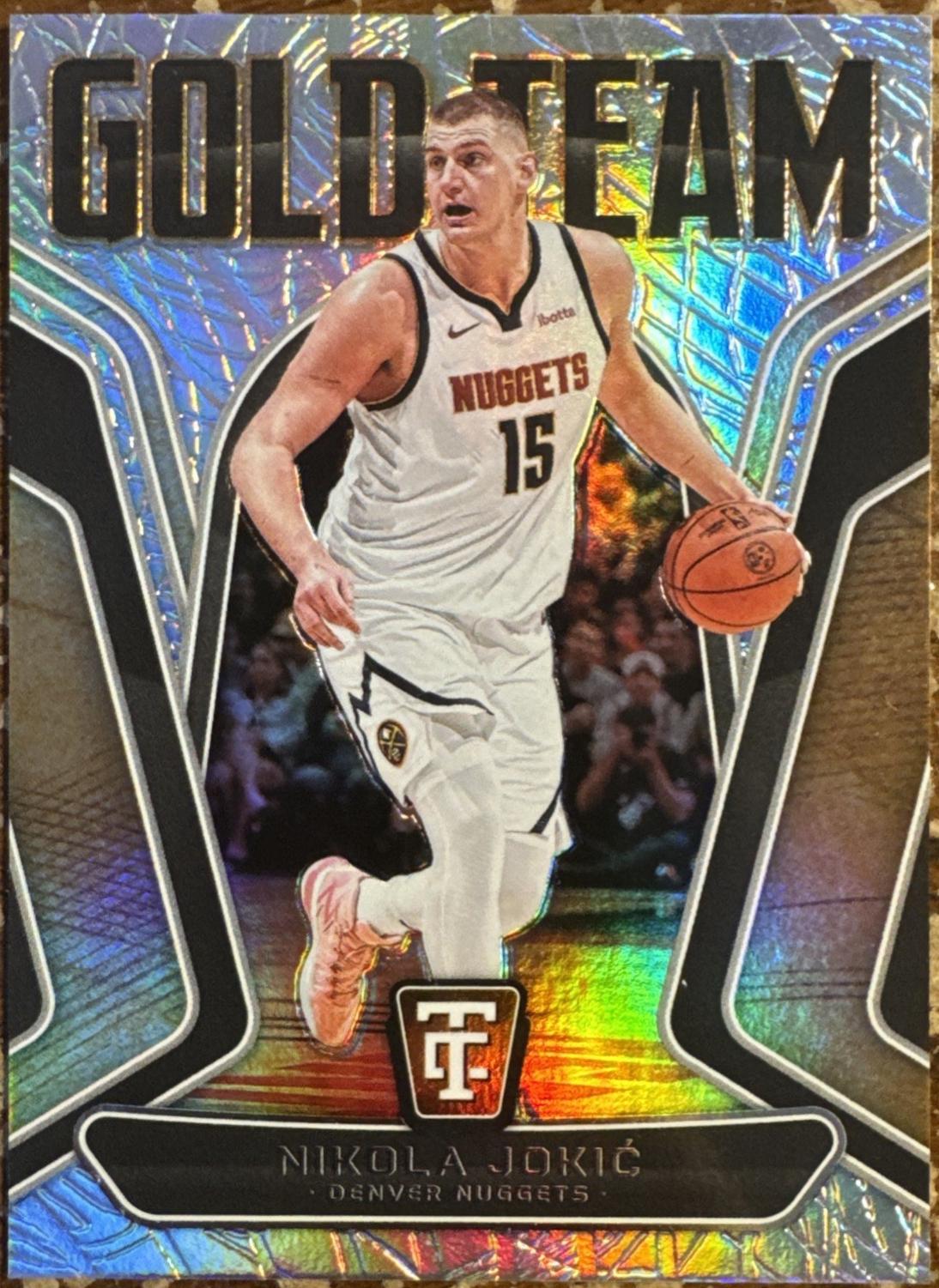 Nikola Jokic #5 Prices | 2024 Panini Totally Certified Gold Team