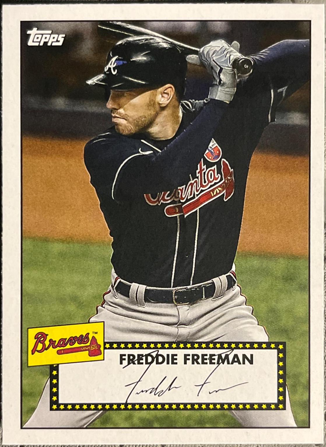 Freddie Freeman #T52-42 Prices | 2021 Topps 1952 Redux | Baseball