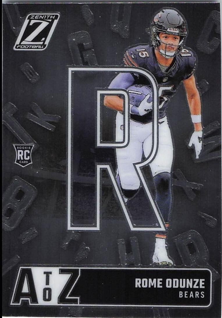 Rome Odunze #18 Prices | 2024 Panini Zenith A to Z | Football Cards