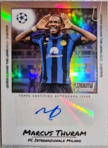 Marcus Thuram #BTLA-MT Prices | 2023 Topps Stadium Club Chrome