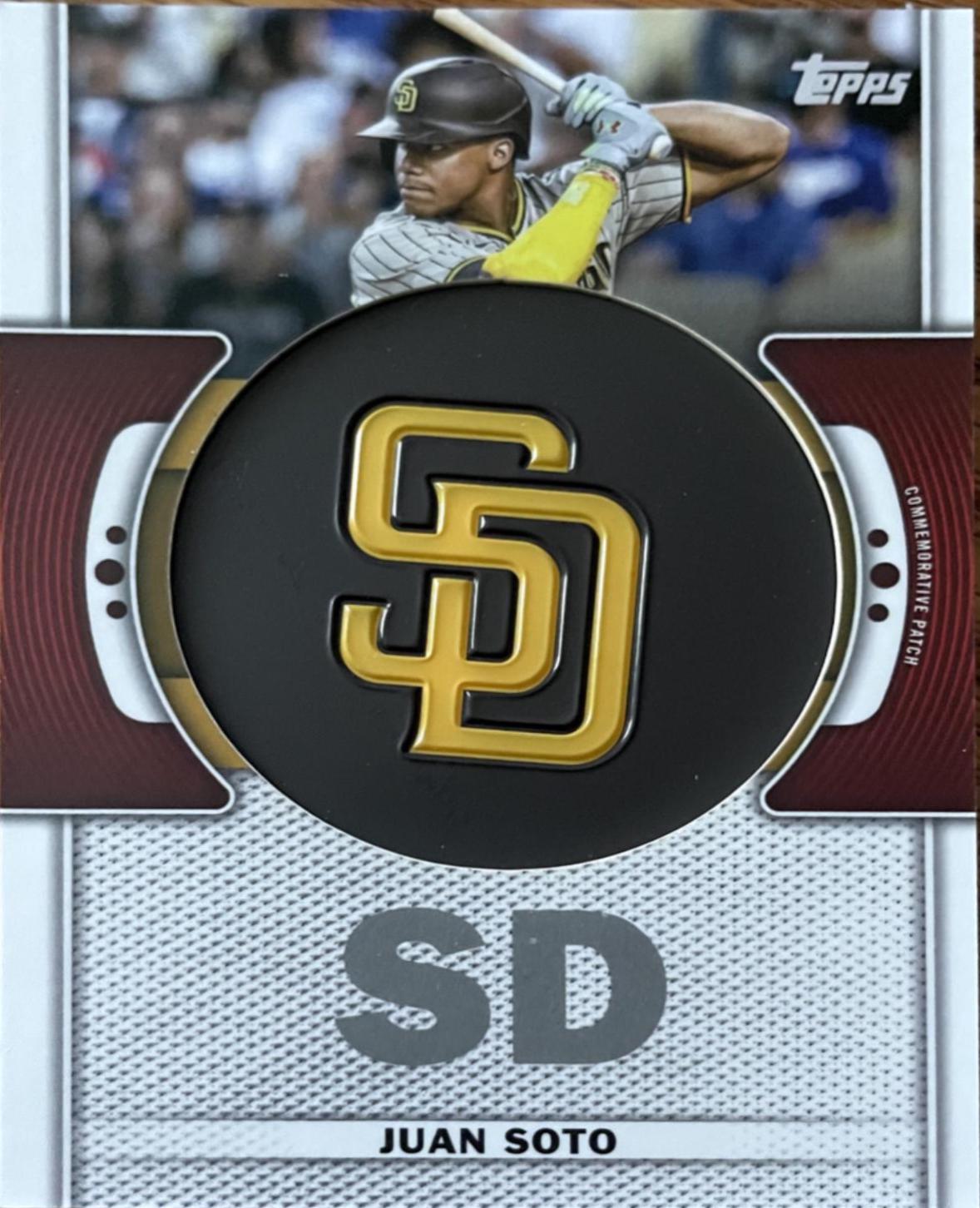 Juan Soto #TLP-JS Prices | 2023 Topps Team Logo Patch | Baseball Cards