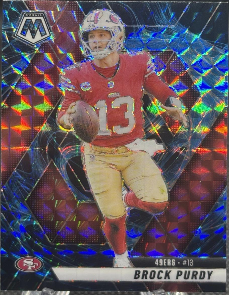 Brock Purdy [Mosaic Genesis] #221 Prices | 2025 Panini Mosaic