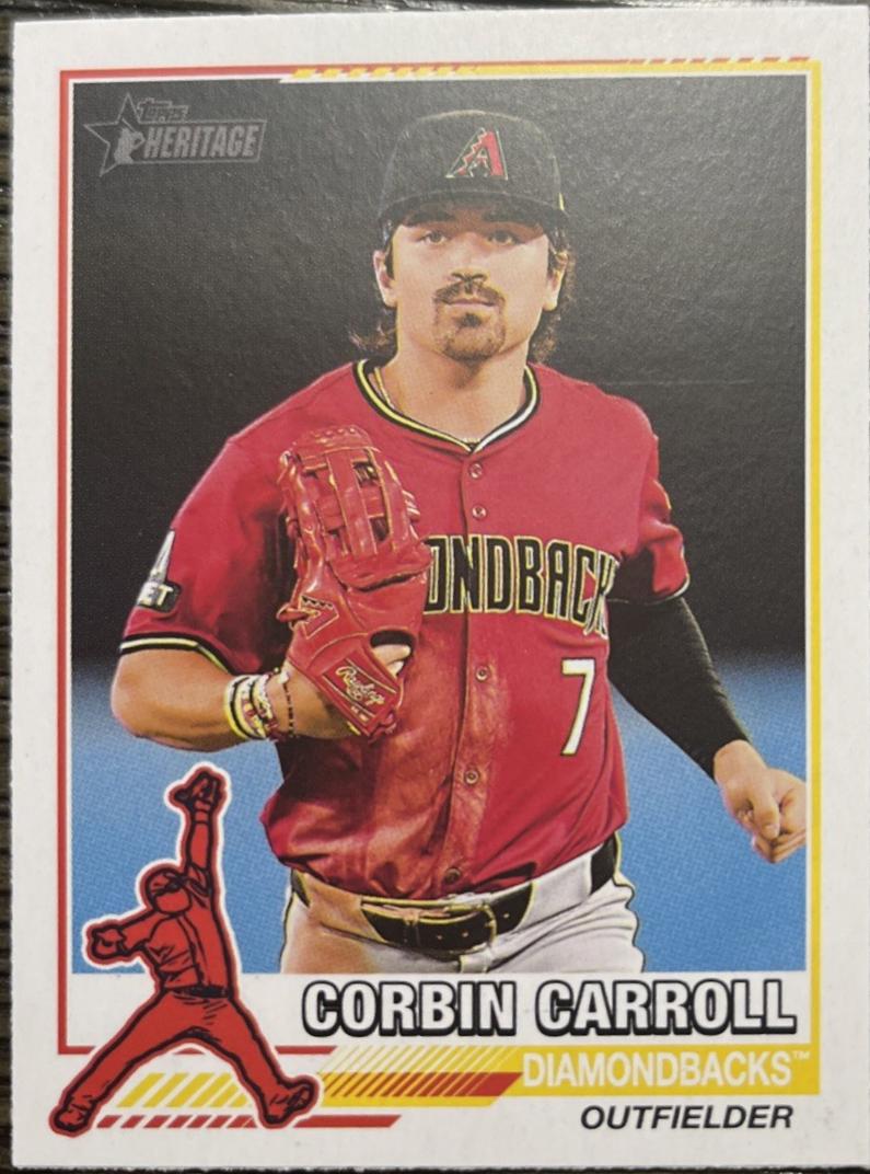 Corbin Carroll #76R-25 Prices | 2025 Topps Heritage 1976 Redefined