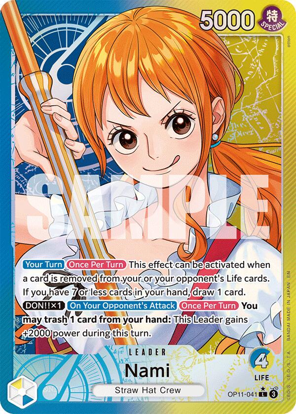 Nami [Alternate Art] OP11-041 Prices | One Piece Fist of Divine