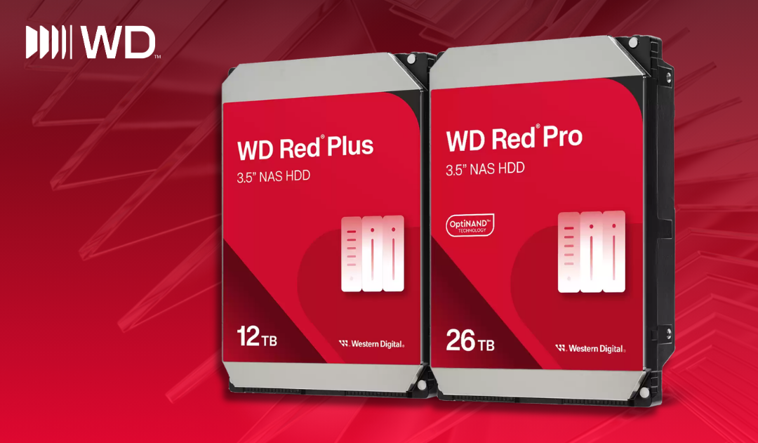 WD WD202KFGX Red Pro 20TB SATA Hard Drive for NAS w/ 7200RPM 6Gb/s