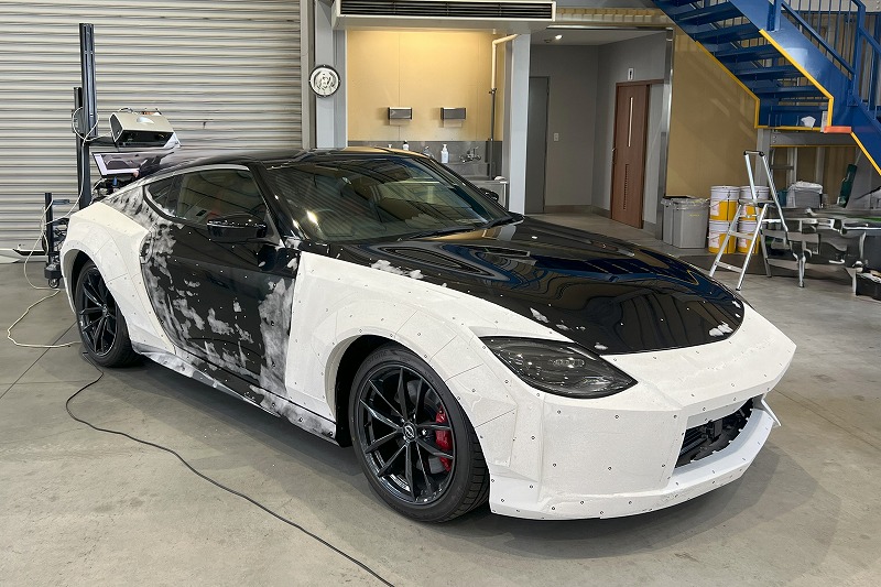 RZ34ついにフロントバンパーエアロ＆ワイドボディ開発中！ ｜ KUHL(クール)