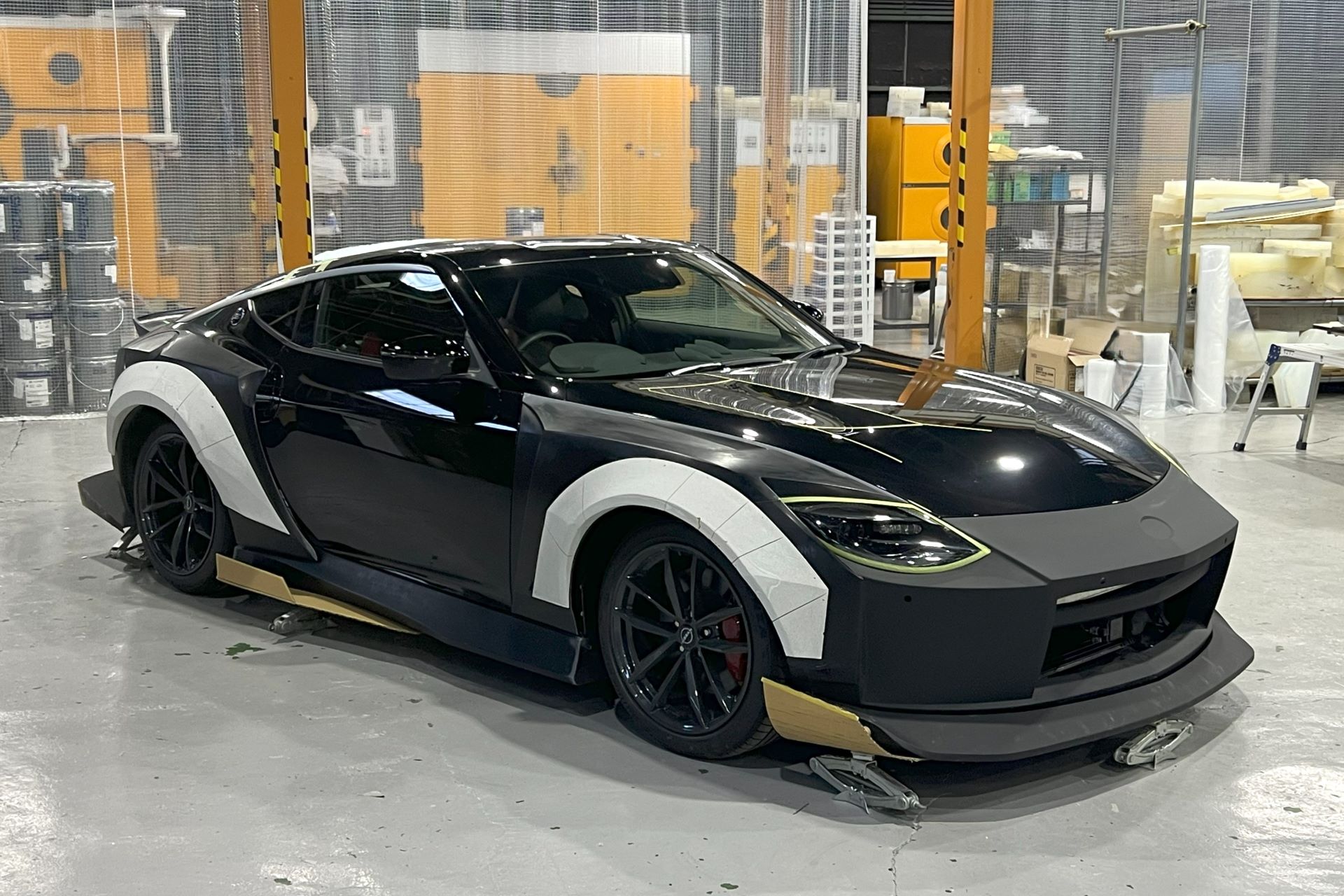 フェアレディZ RZ34用バンパーエアロ＆ワイドボディ開発中！新車受注