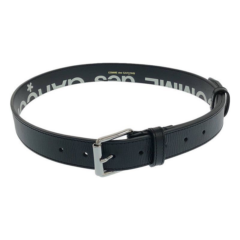 ロゴプリント レザーベルト | ブランド古着の買取・委託販売 KLD USED