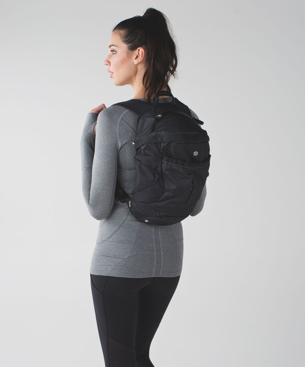 Lululemon Run All Day Backpack - Black - lulu fanatics