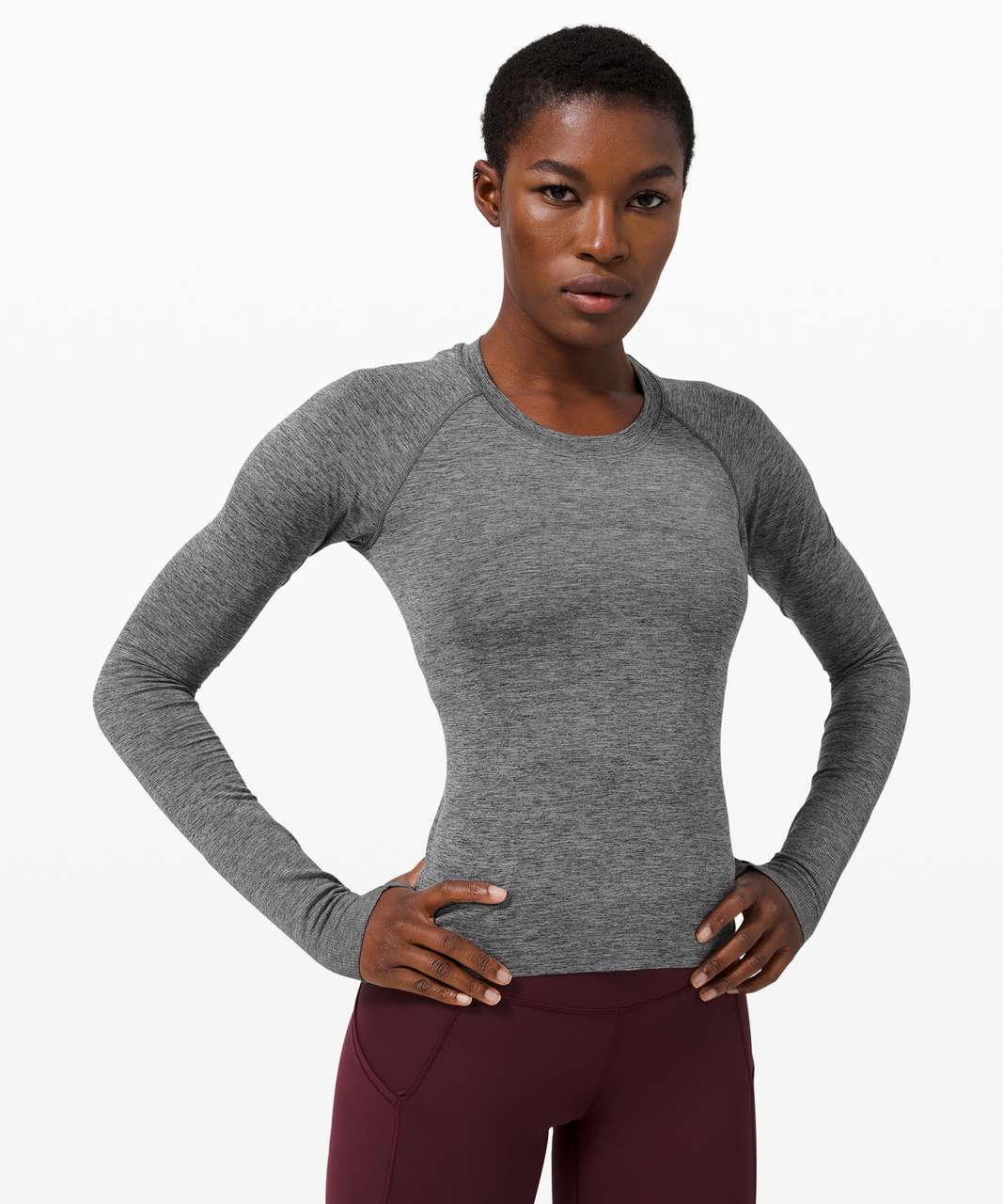 Lululemon Swiftly Tech Long Sleeve 2.0 *Race - Graphite Grey