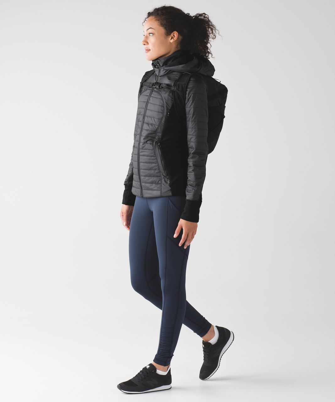 Lululemon First Mile Jacket - Black - lulu fanatics