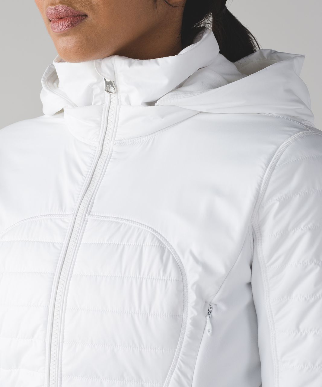 Lululemon First Mile Jacket - White - lulu fanatics