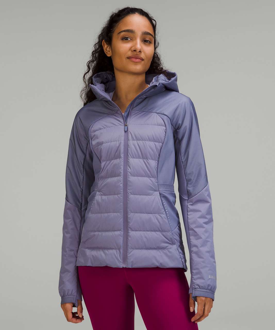 Lululemon Down for It All Jacket - Peri Purple - lulu fanatics
