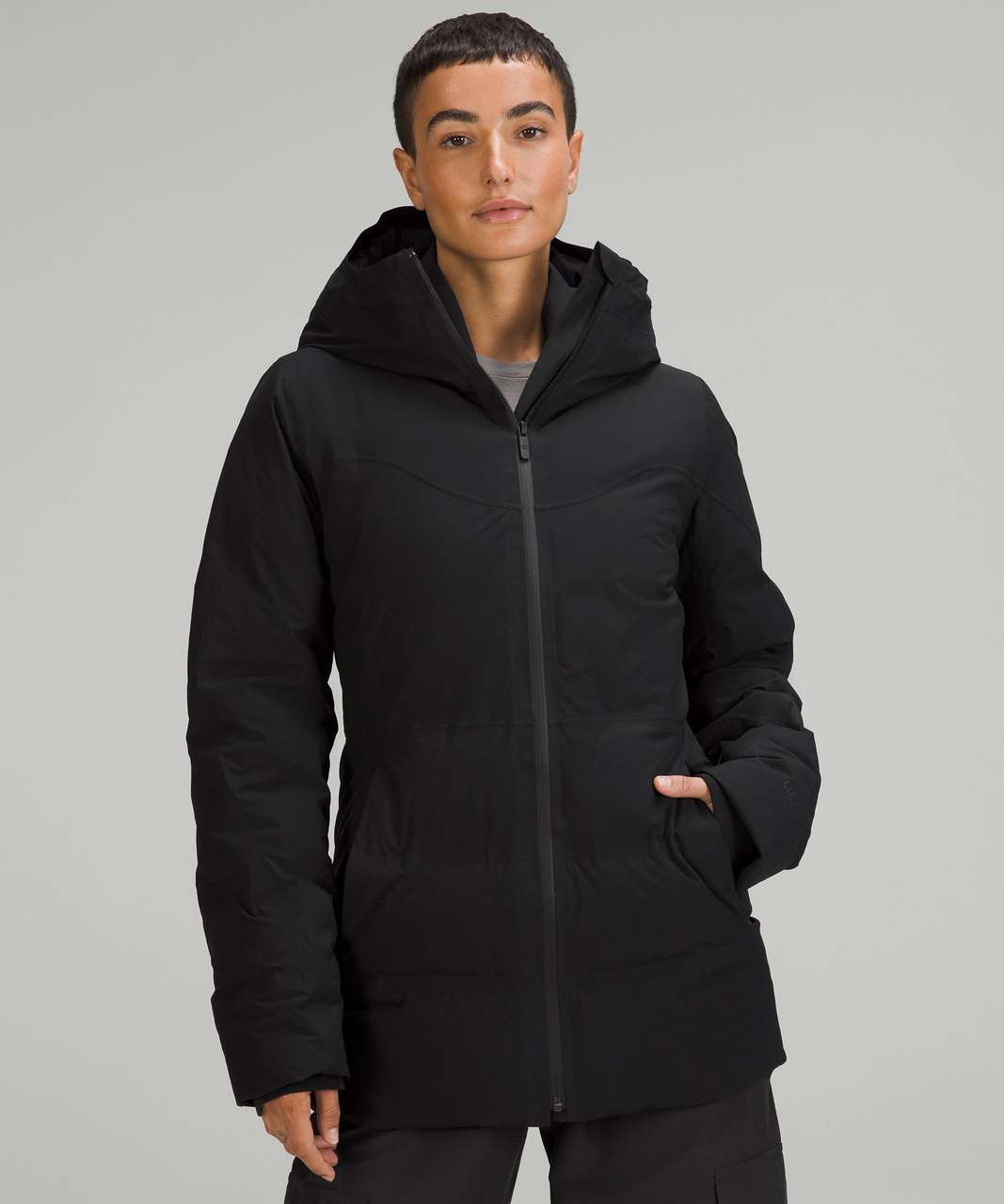 Lululemon Sleet Street Jacket - Black - lulu fanatics