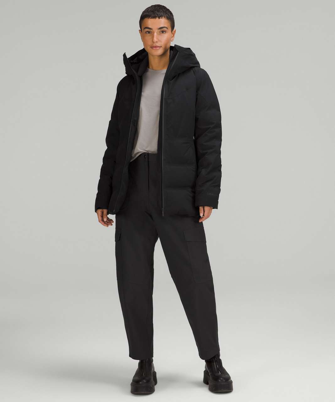 Lululemon Sleet Street Jacket - Black - lulu fanatics