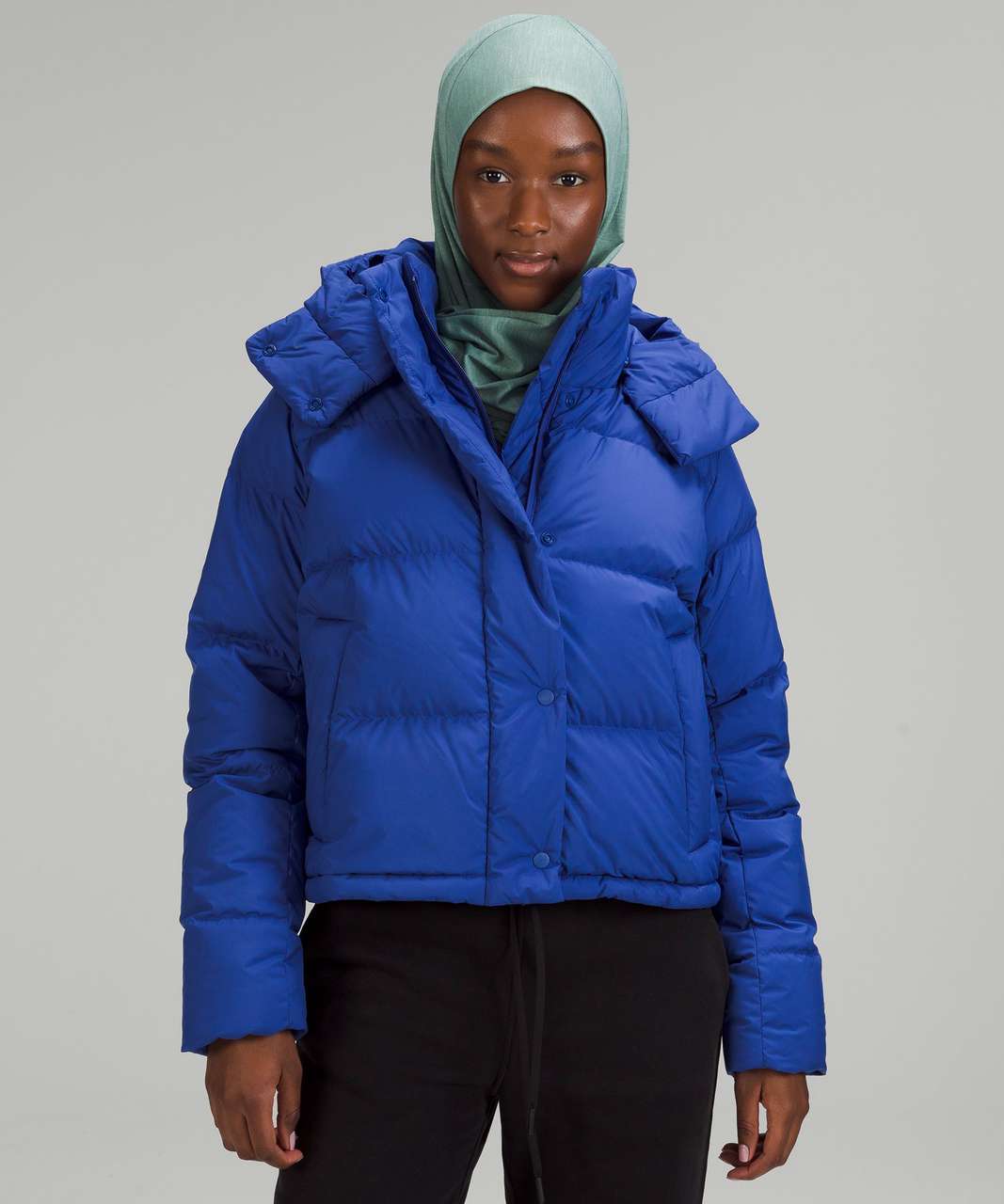 Lululemon Wunder Puff Cropped Jacket - Psychic - lulu fanatics