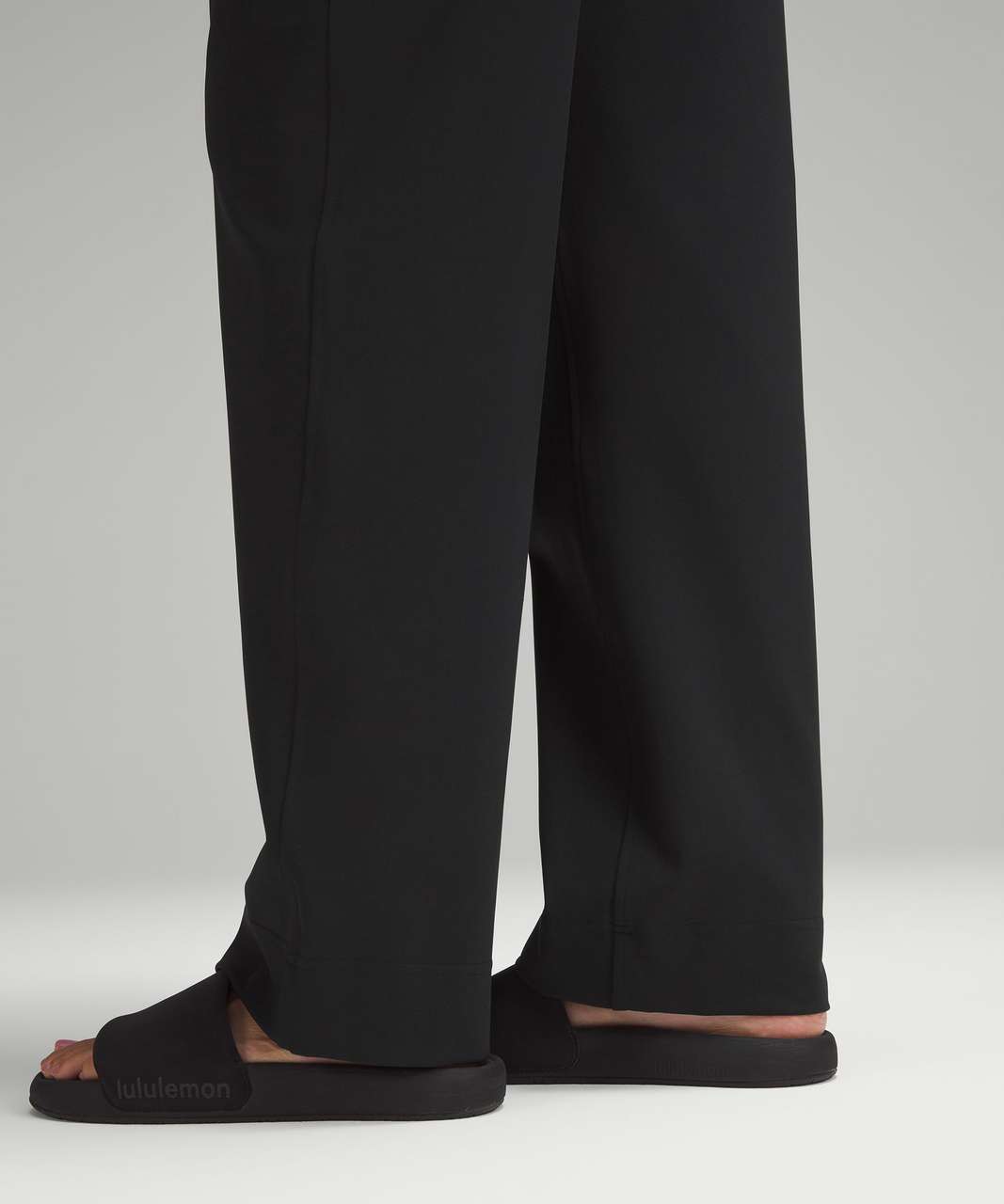 Lululemon Luxtreme Mid-Rise Straight-Leg Trouser - Black - lulu