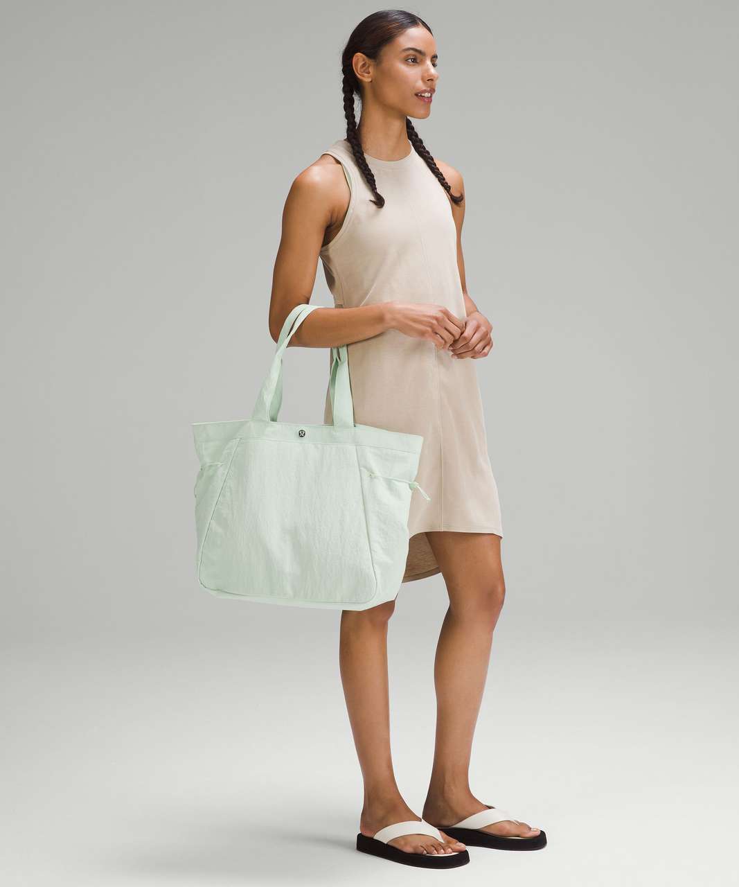 Lululemon Side-Cinch Shopper Bag 18L - Kohlrabi Green - lulu fanatics