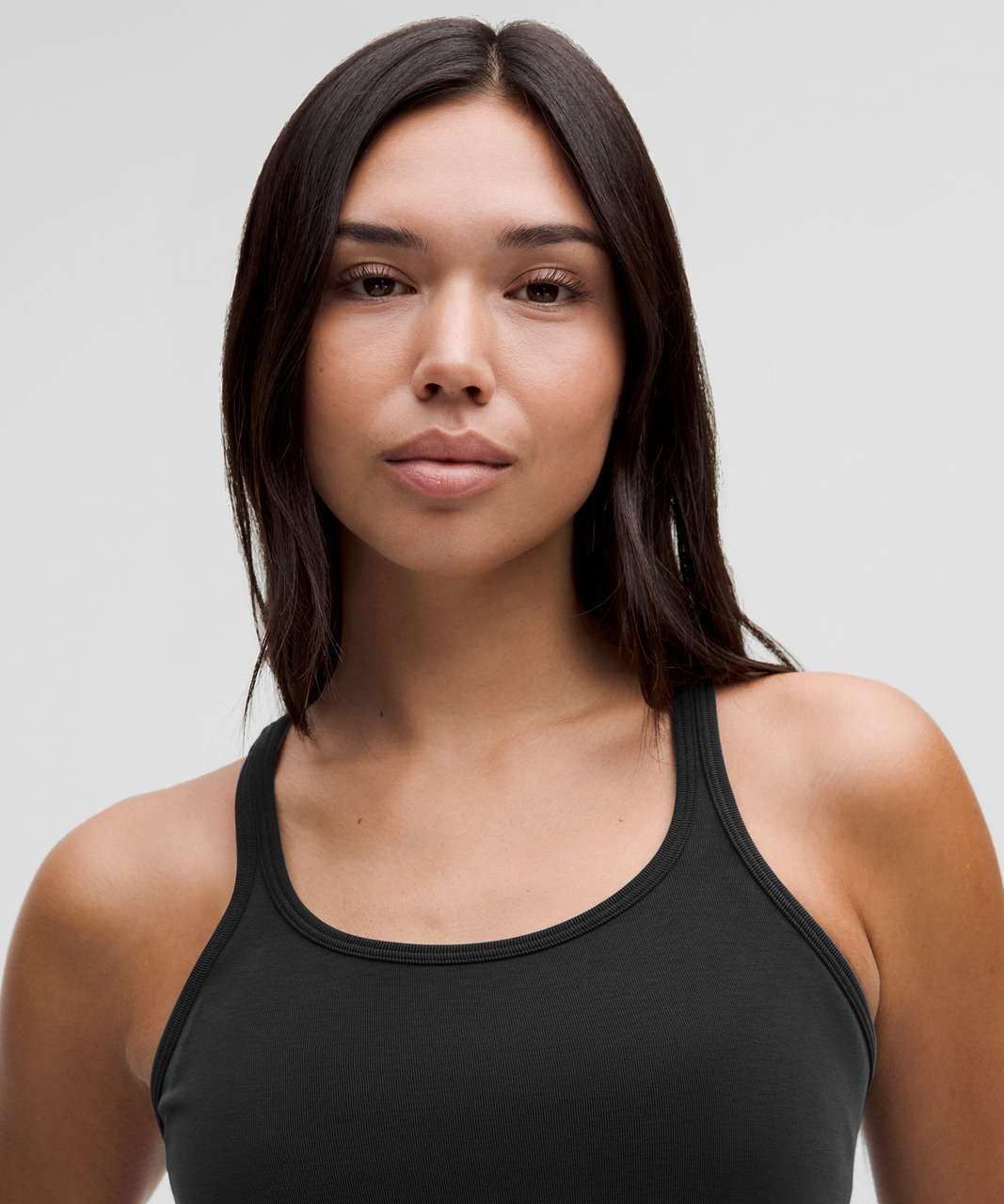 Lululemon Drapey Softstreme Tank Top - Black - lulu fanatics