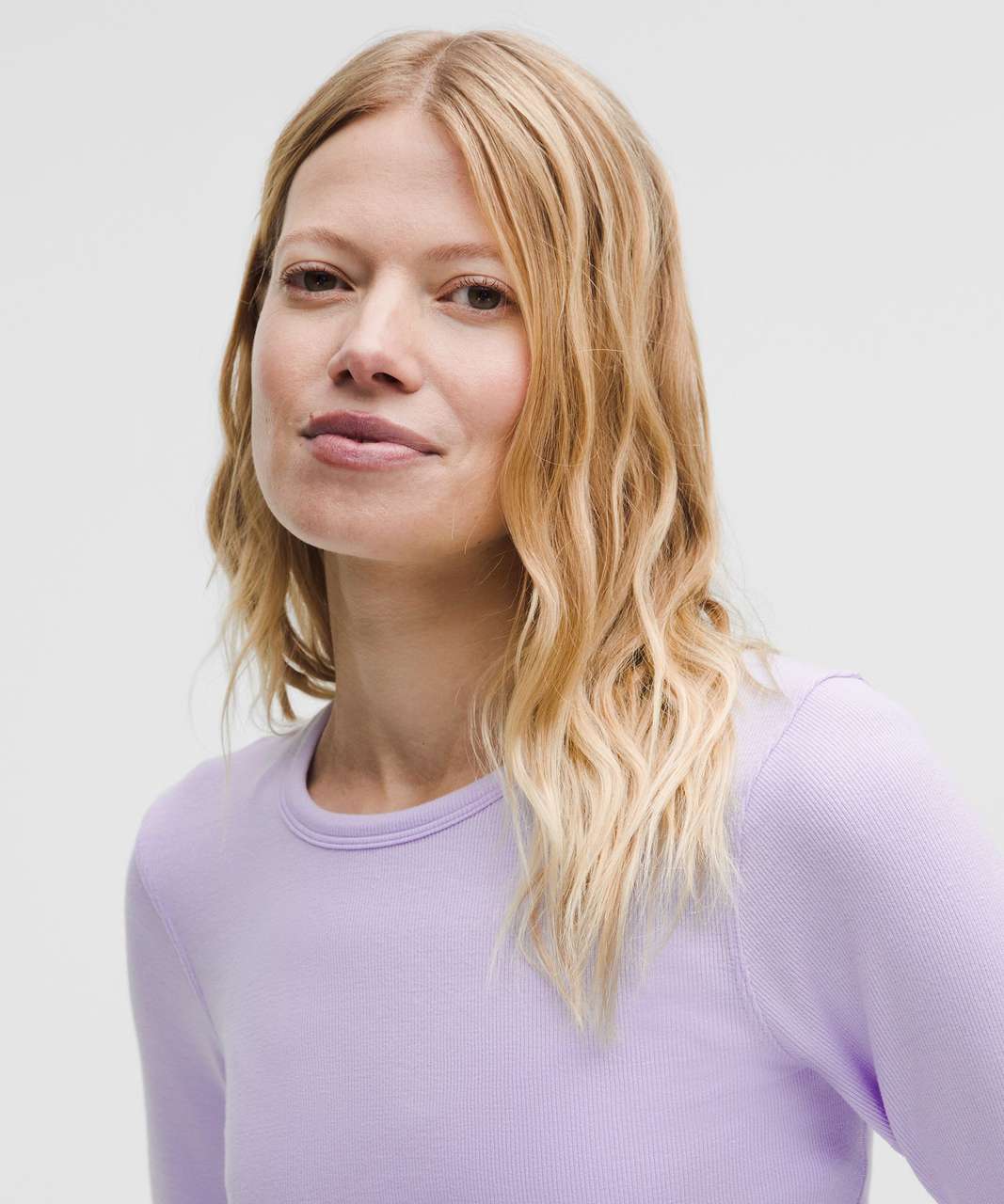 Lululemon Hold Tight Long-Sleeve Shirt - Lavender Frost - lulu