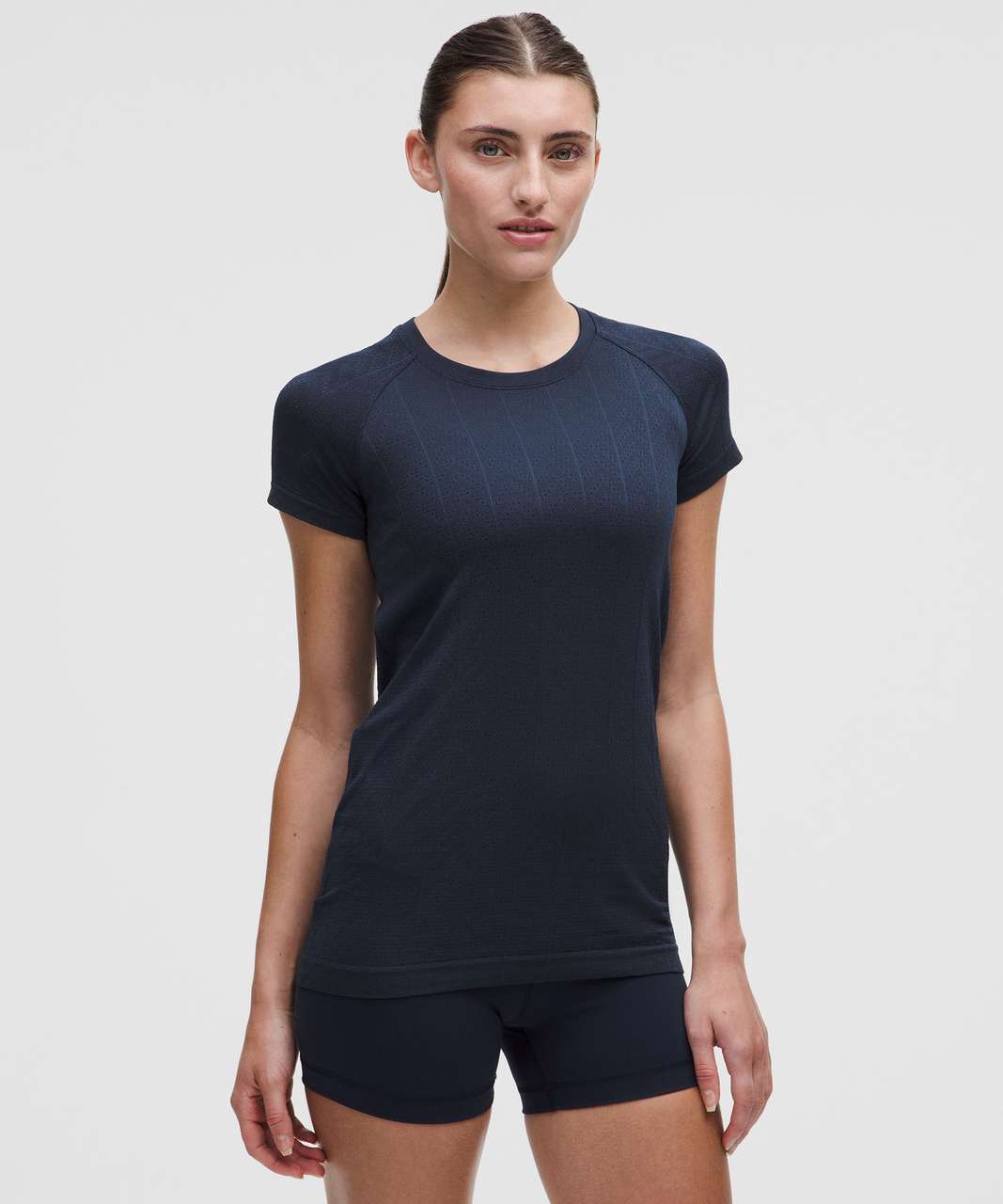 Lululemon Swiftly Pointelle Short-Sleeve Shirt *Hip Length