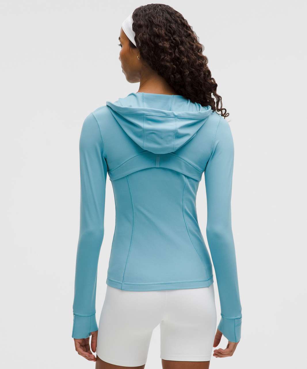 Lululemon Define Hooded Jacket *Nulu - Washed Blue - lulu fanatics