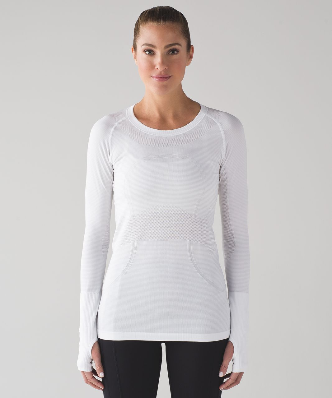 Lululemon Swiftly Tech Long Sleeve Crew - White / White - lulu