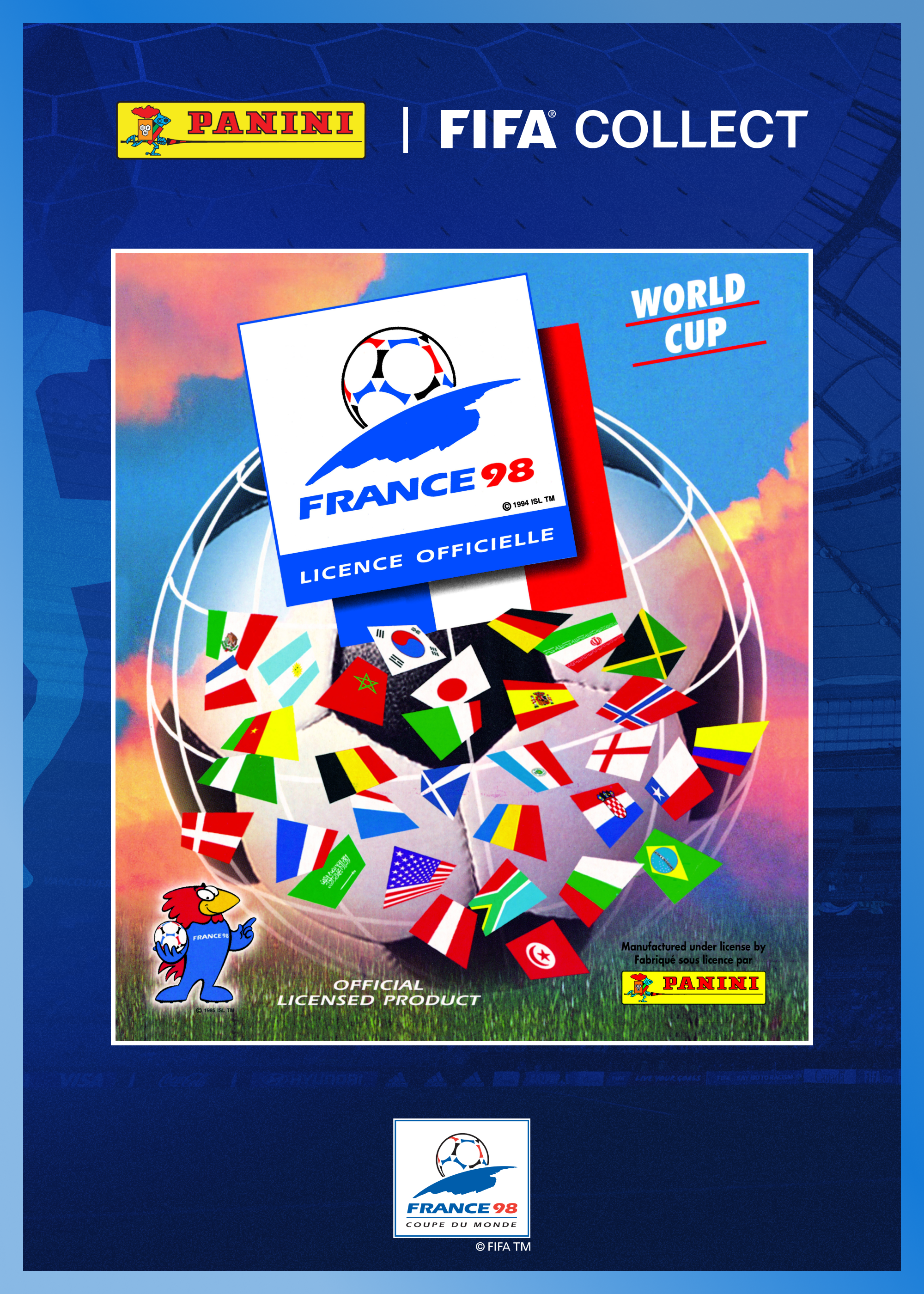 Panini FIFA World Cup 1998 Album - FIFA Collect