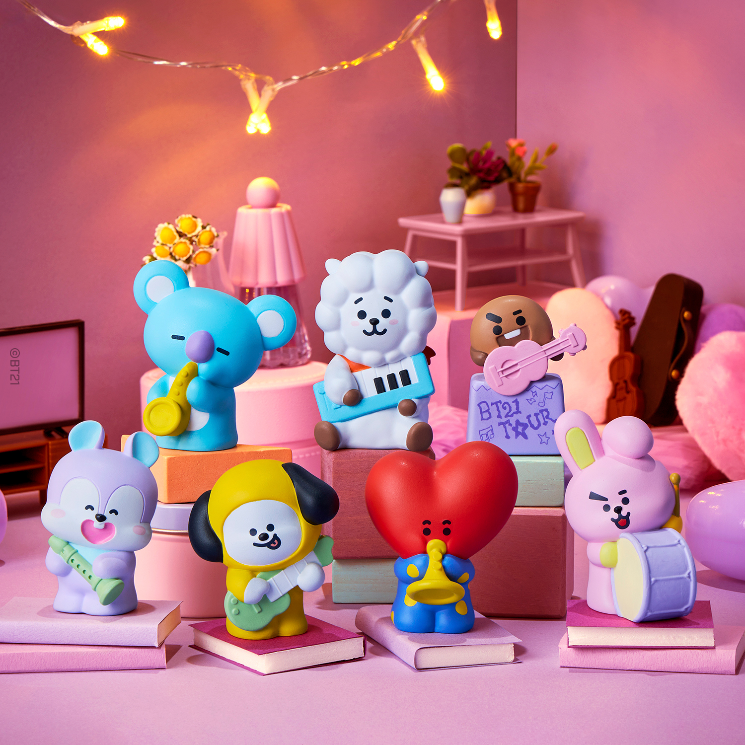ソフビフィギュアシリーズ第4弾〈BT21フレンズ〉が登場！(6月〜)