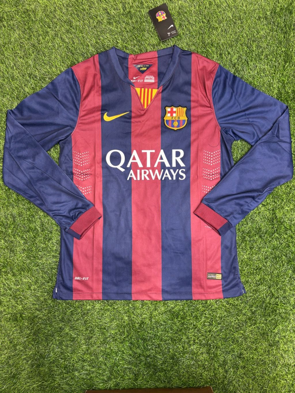 Retro FC Barcelona 2014/15 Home Kit Full Sleeve