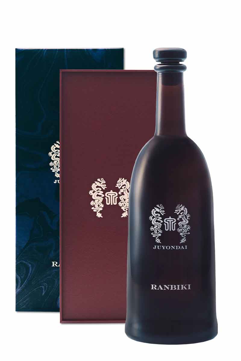 高木酒造十四代2014 蘭引酒十年熟成燒酎40 度精美原廠漆盒720ml