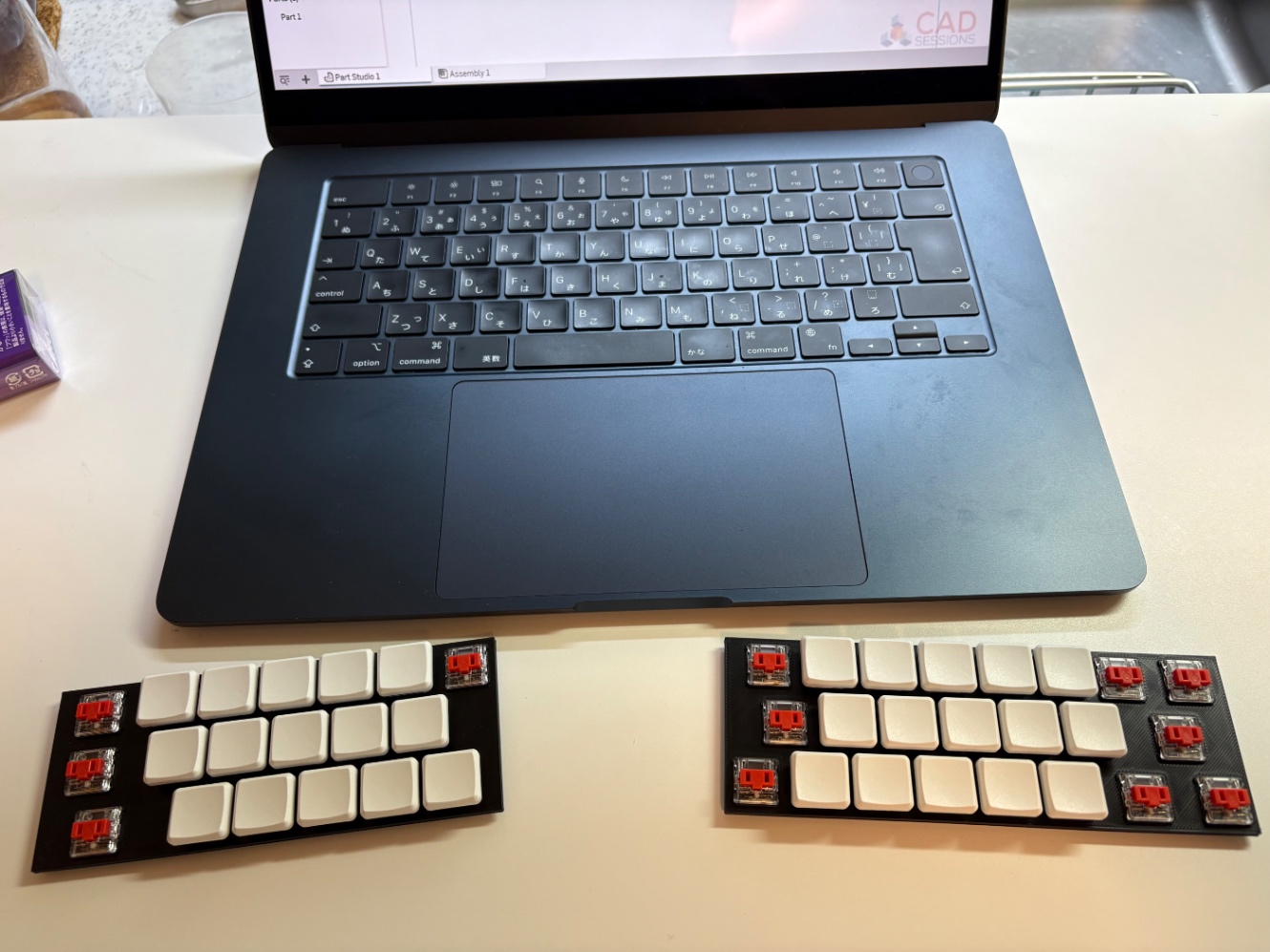 自作キーボード (DIY Wireless Split Keyboard)