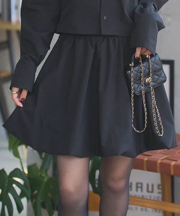 ビスチェにもなる 2wayバルーンミニスカート [M3983] - レディース