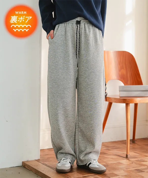 裏起毛 ] M L 選べるタイプ 裏ボアスウェットパンツ [M4323