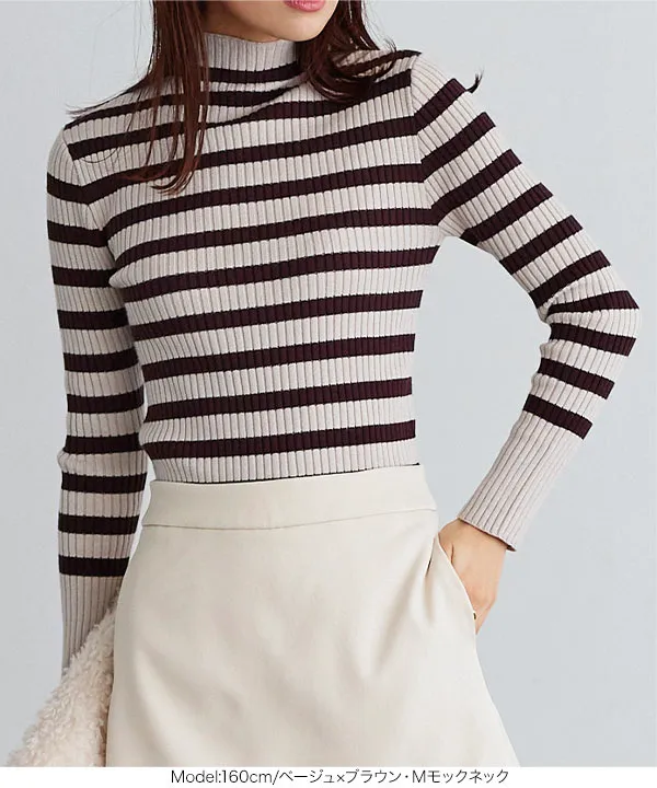 もっちりリブニットトップス [C626A] | SALE！ - レディース