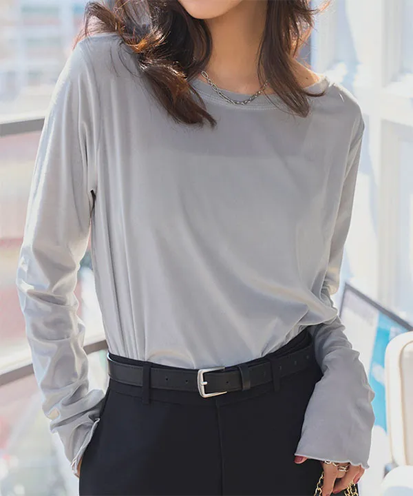 シアーベロアトップス [C7361] - レディースファッション通販 神戸