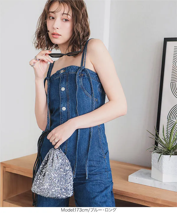 デニムオールインワン [E3261] - レディースファッション通販 神戸