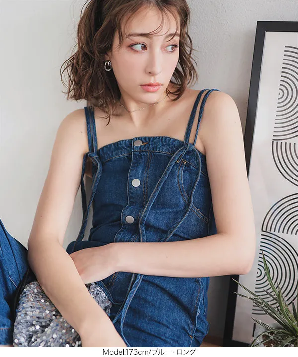 デニムオールインワン [E3261] - レディースファッション通販 神戸