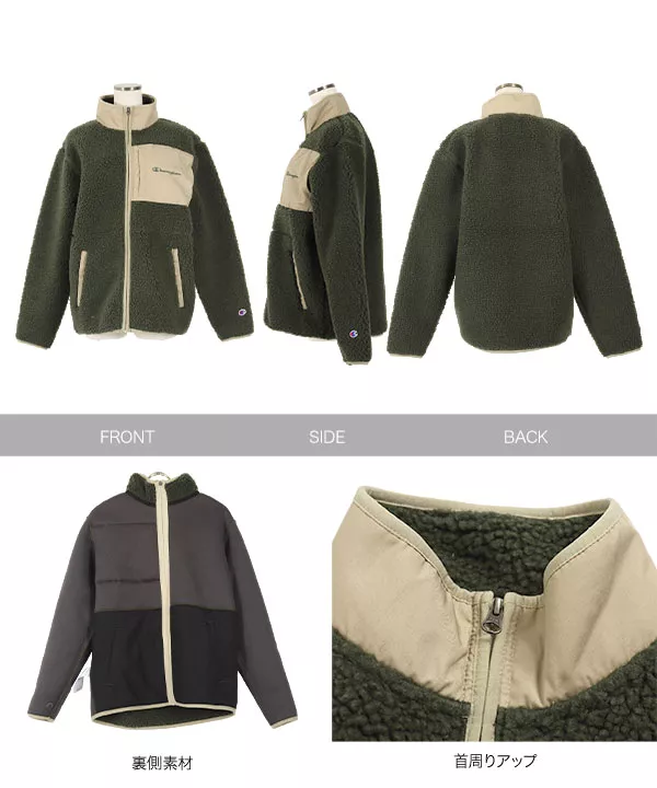 Champion ]ボアブルゾン [K963] - レディースファッション通販 神戸