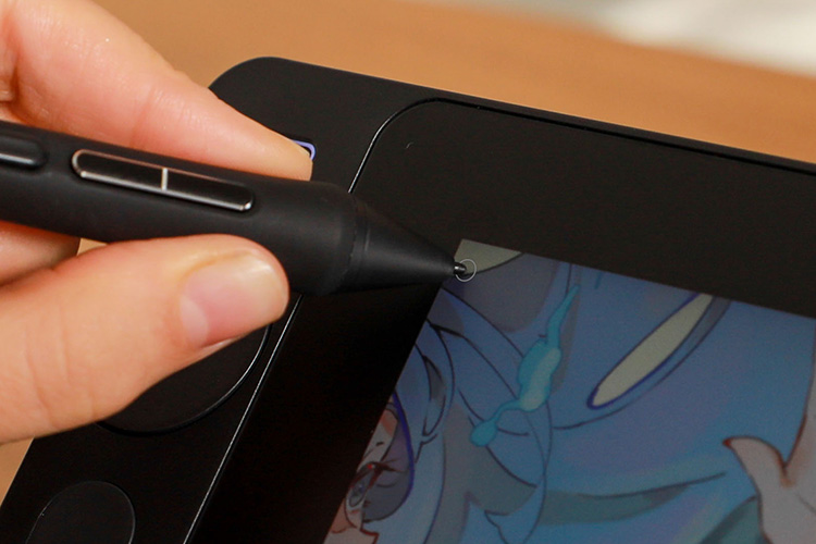 Kamvas 16 (Gen 3)は、最適な15.8インチの画面サイズと2.5K QHD解像度