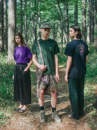 C.E / シーイー | HALF ZIP BIG SHIRT - Blue | 通販 - 正規取扱店