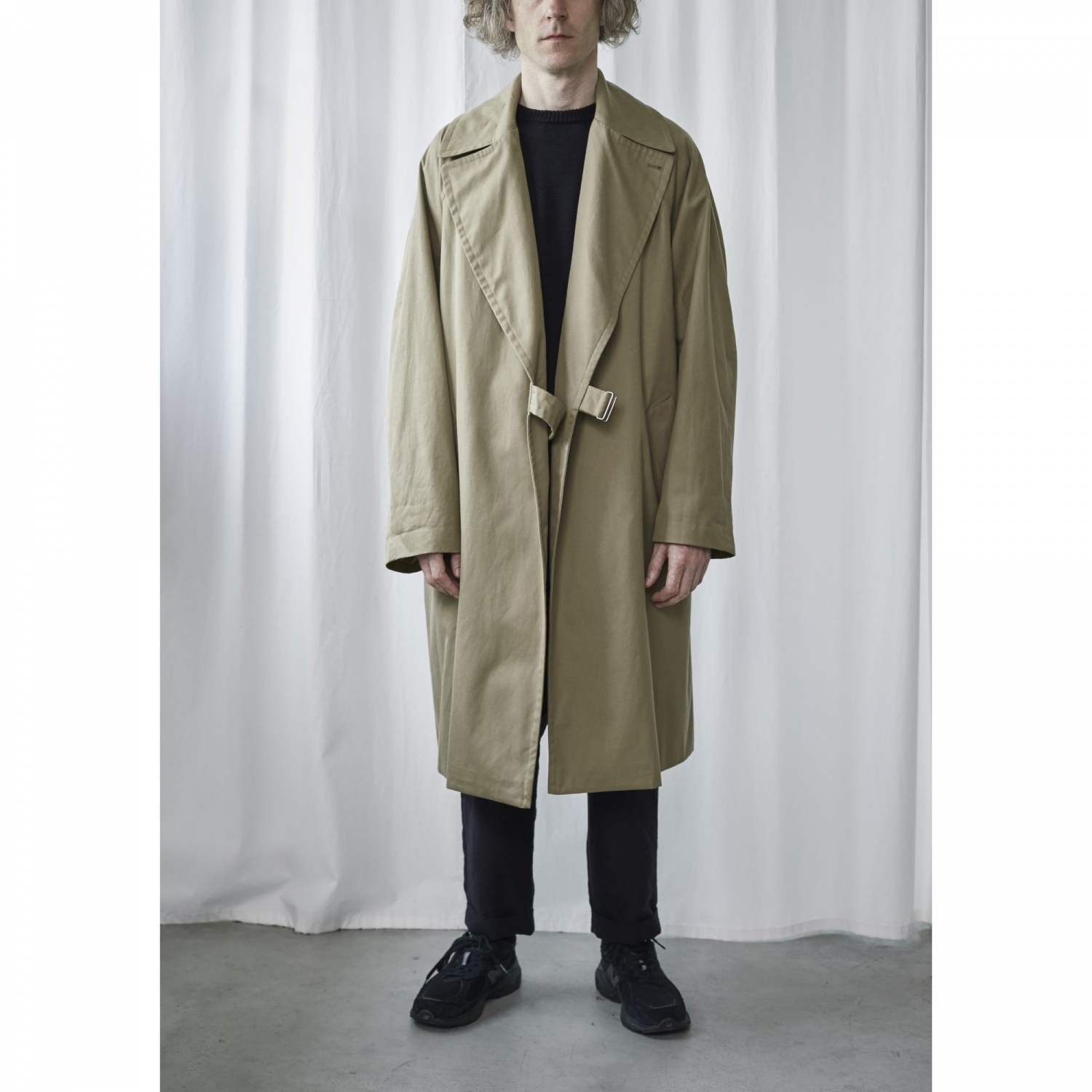 COMOLI / コモリ | コットンギャバ タイロッケンコート - Khaki | 通販