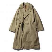 COMOLI / コモリ | コットンギャバ タイロッケンコート - Khaki | 通販