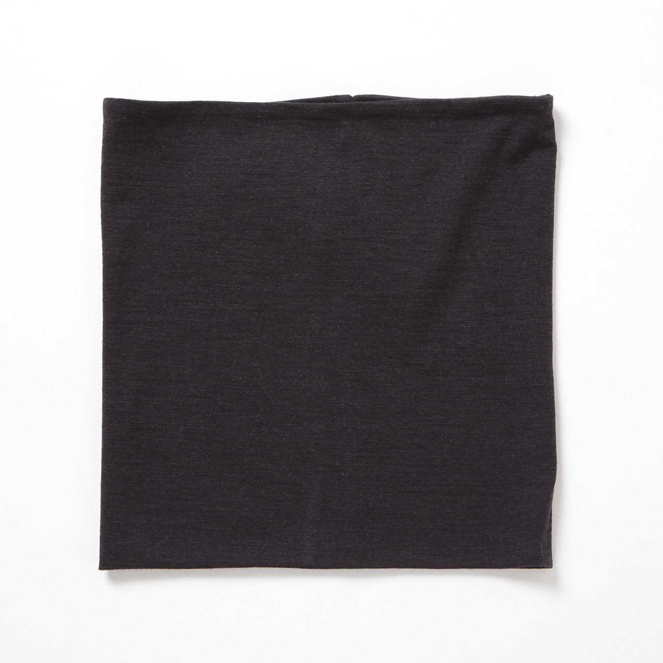 COMOLI / コモリ | ウール天竺 ネックウォーマー - Charcoal | 通販