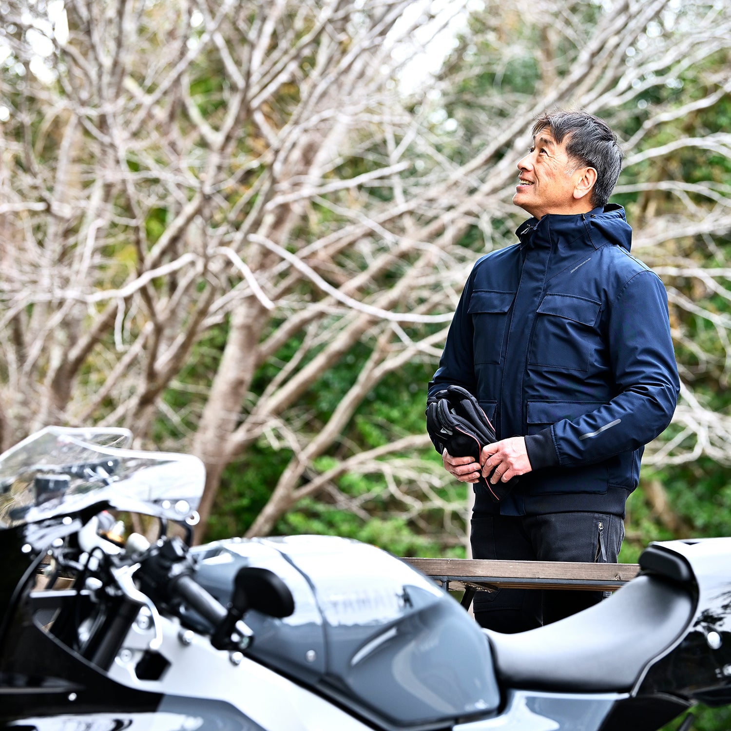 SPIDI RIDING PARKA（防水・オールシーズン・着脱式ウォームインナー付